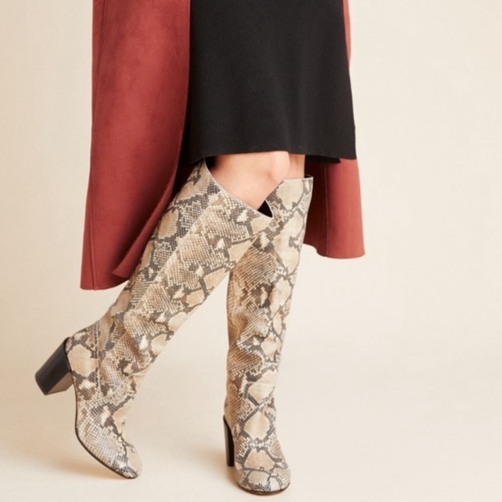 Anthropologie x Dolce Vita Cormac Snake Boots